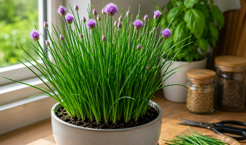 How to Grow Chives Indoors